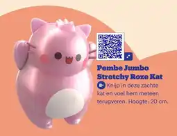 Bol.com Pembe Jumbo Stretchy Roze Kat aanbieding