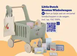 Bol.com Little Dutch Houten Winkelwagen aanbieding