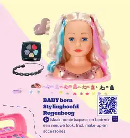 Bol.com BABY born Stylinghoofd Regenboog aanbieding