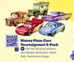 Bol.com Disney Pixar Cars Voertuigenset 5-Pack aanbieding