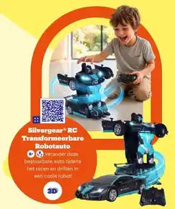 Bol.com Silvergear RC Transformeerbare Robotauto aanbieding