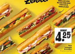 Jumbo Vers belegde broodjes aanbieding
