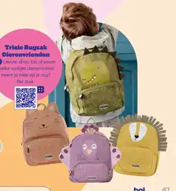 Bol.com Trixie Rugzak Dierenvrienden aanbieding