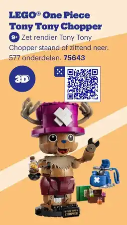 Bol.com LEGO One Piece Tony Tony Chopper aanbieding