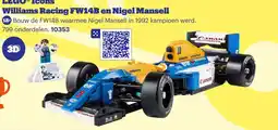 Bol.com LEGO Icons Williams Racing FW14B en Nigel Mansell aanbieding