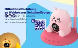 Bol.com HiBuddies Nachtlamp en Wekker met Geluidseffecten aanbieding
