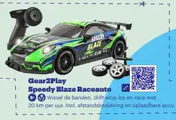 Bol.com Gear2Play Speedy Blaze Raceauto aanbieding
