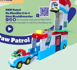 Bol.com PAW Patrol De Dinofilm 2-in-1 Dino Hoofdkwartier aanbieding
