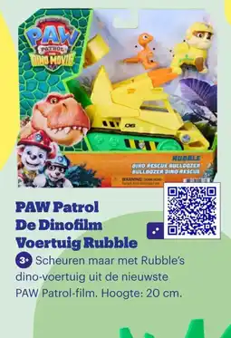 Bol.com PAW Patrol De Dinofilm Voertuig Rubble aanbieding