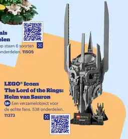 Bol.com lego icons the lord of the rings: helm van sauron aanbieding