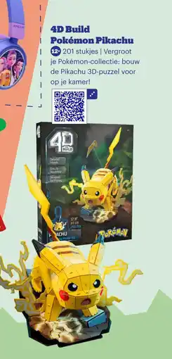 Bol.com 4d build pokemon pikachu aanbieding