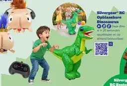 Bol.com Silvergear RC Opblaasbare Dinosaurus aanbieding