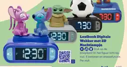 Bol.com Lexibook Digitale Wekker met 3D Nachtlampje aanbieding