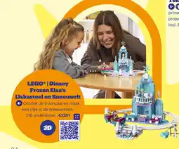 Bol.com LEGO® | Disney Frozen Elsa's Ijskasteel en Sneeuwrit aanbieding