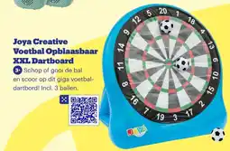 Bol.com Joya Creative Voetbal Opblaasbaar XXL Dartboard aanbieding