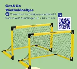 Bol.com Get & Go Voetbaldoeltjes aanbieding