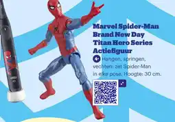 Bol.com Marvel Spider-Man Brand New Day Titan Hero Series Actiefiguur aanbieding