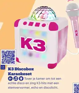 Bol.com K3 Discobox Karaokezet aanbieding