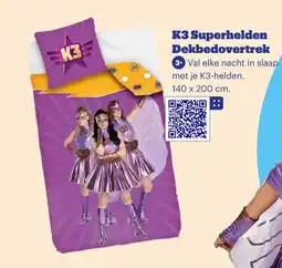 Bol.com K3 Superhelden Dekbedovertrek aanbieding