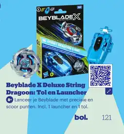 Bol.com Beyblade X Deluxe String Dragoon: Tol en Launcher aanbieding