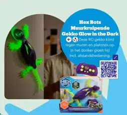 Bol.com Hex Bots Muurkruipende Gekko Glow in the Dark aanbieding