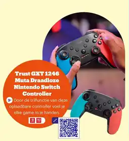 Bol.com Trust GXT 1246 Muta Draadloze Nintendo Switch Controller aanbieding