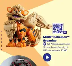 Bol.com LEGO® Pokémon™ Arcanine aanbieding