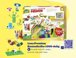 Bol.com Lena Premium Knutselkoffer 1300-delig aanbieding