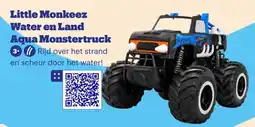 Bol.com Little Monkeez Aqua Monstertruck aanbieding