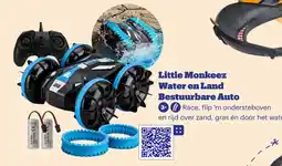 Bol.com Little Monkeez Water en Land Bestuurbare Auto aanbieding