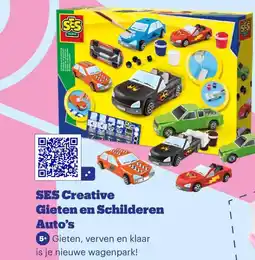 Bol.com SES Creative Gieten en Schilderen Auto's aanbieding