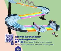 Bol.com Hot Wheels® Mario Kart Regenboog Raceset aanbieding