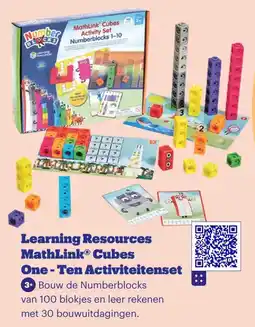 Bol.com Learning Resources MathLink® Cubes One - Ten Activiteitenset aanbieding