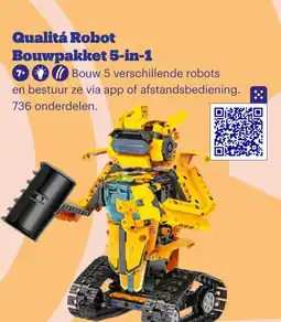Bol.com Qualitá Robot Bouwpakket 5-in-1 aanbieding