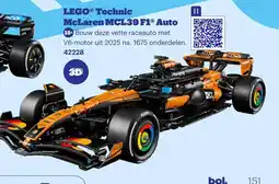 Bol.com LEGO Technic McLaren MCL39 F1 Auto aanbieding
