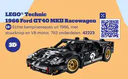 Bol.com LEGO Technic 1966 Ford GT40 MKII Racewagen aanbieding