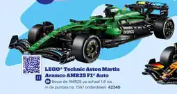 Bol.com LEGO® Technic Aston Martin Aramco AMR25 F1® Auto aanbieding
