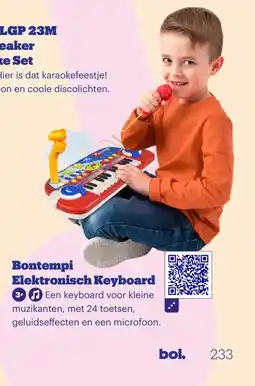 Bol.com Bontempi Elektronisch Keyboard aanbieding