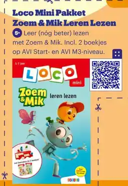 Bol.com Loco mini Zoem & Mik leren lezen aanbieding