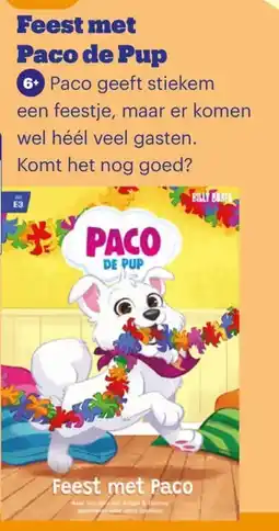 Bol.com Feest met Paco de Pup aanbieding