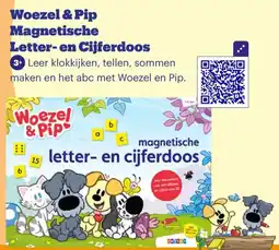 Bol.com Woezel & Pip magnetische letter- en cijferdoos aanbieding
