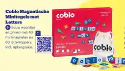Bol.com coblo magnetische minitegels met letters aanbieding