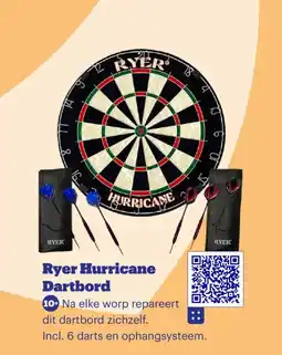 Bol.com Ryer Hurricane Dartbord aanbieding
