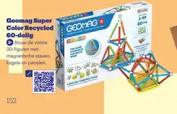 Bol.com Geomag Super Color Recycled 60-delig aanbieding