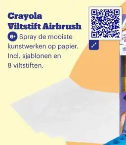 Bol.com Crayola Viltstift Airbrush aanbieding
