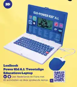 Bol.com Lexibook Power Kid A.I. Tweetalige Educatieve Laptop aanbieding