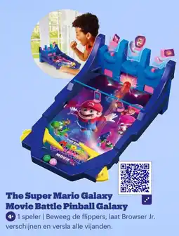 Bol.com The Super Mario Galaxy Movie Battle Pinball Galaxy aanbieding