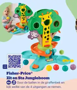 Bol.com Fisher-Price Zit en Sta Jungleboom aanbieding