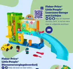 Bol.com Fisher-Price Little People Leerzame Garage met Lichtjes aanbieding