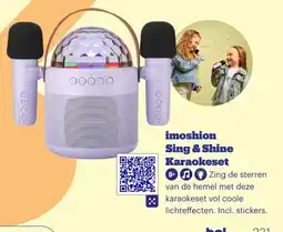 Bol.com imoshion Sing & Shine Karaokeset aanbieding